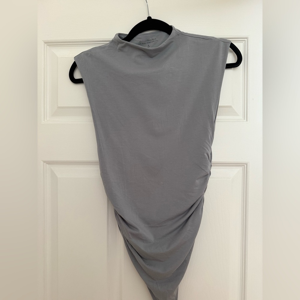 A&F Blue/Grey Body Suit - Size M